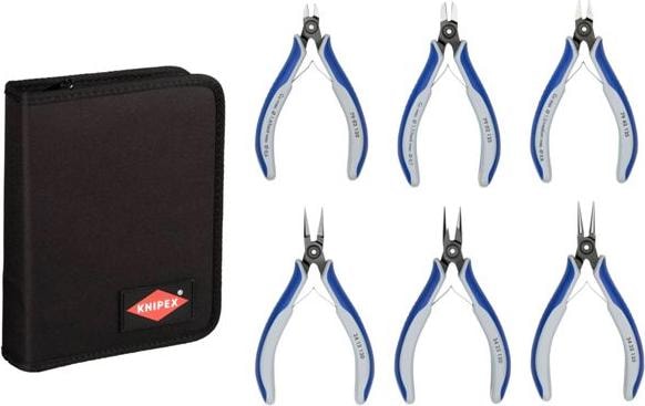 Immagine prodotto Knipex Astuccio con pinze per elettronica (162 mm)