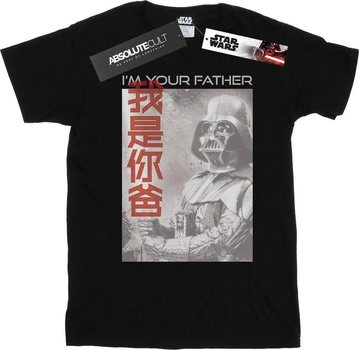 Immagine prodotto Star Wars Vader I Am Your Father Chinese Maglietta Uomo (5XL)