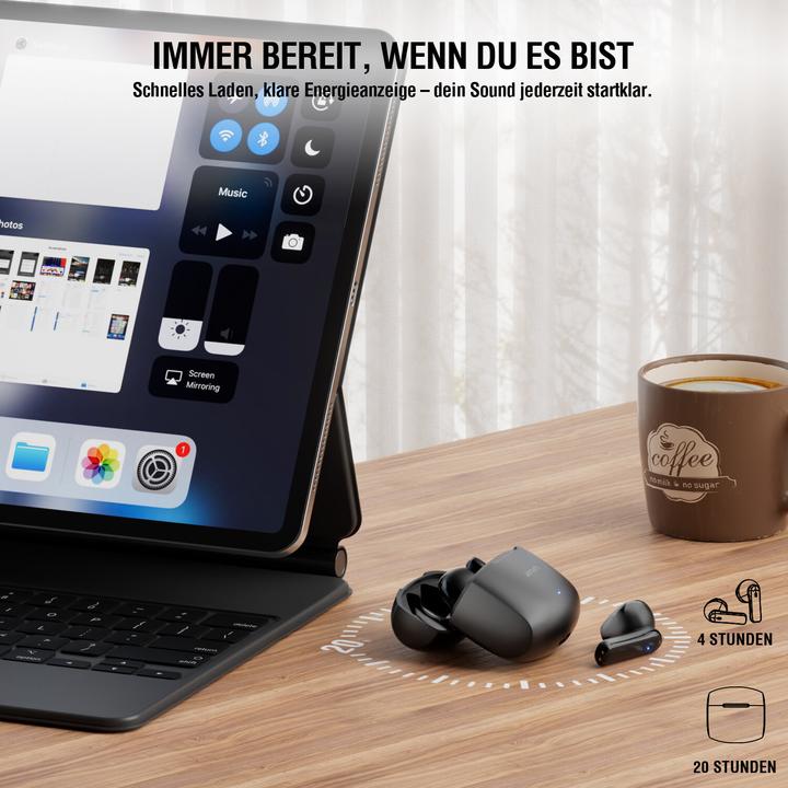 Produktbild 4smarts Wireless Headset (4 h, Kabellos)