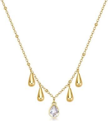 Actual product image Brosway Gold-Plated Women's Necklace With Pendants Tear Drop Perfect Bpc39