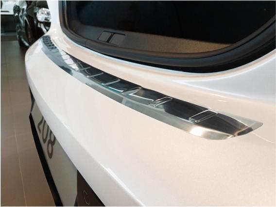 Produktbild Avisa Edelstahl Ladekantenschutz für Peugeot 208 ab 2019 bis heute (Heck)