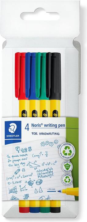 Black, Blue, Green, Red, Yellow