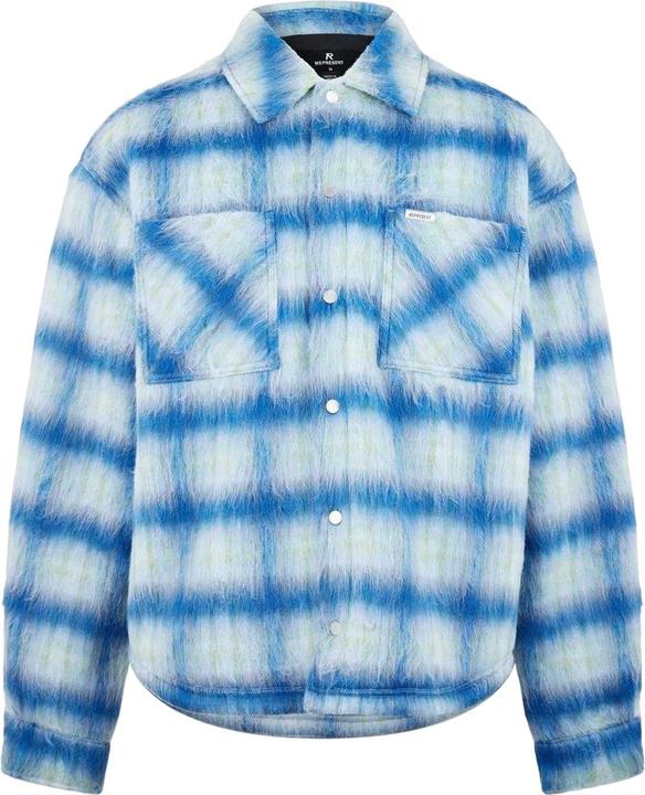 Actual product image Represent Mens Textured Polyester Overshirt (M)