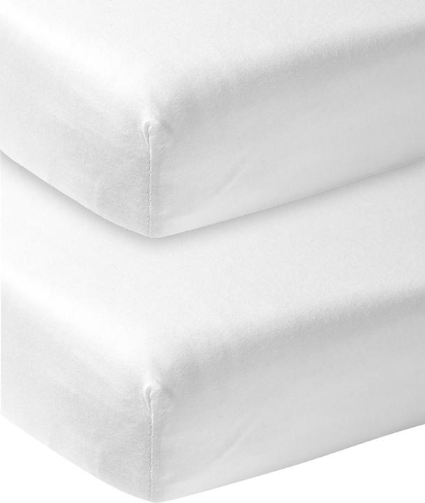 Produktbild Meyco Spannbettlaken Basic Jersey Wiege (90 cm)