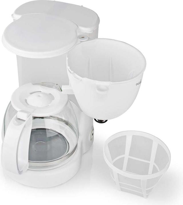Produktbild Nedis Kaffeemaschine - Glaskanne -Warmhaltefunktion - Abnehmbaren Filterhalter - Abschaltautomatik