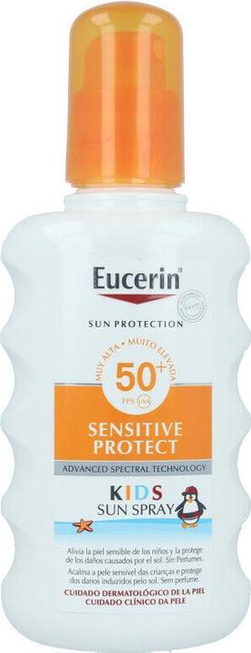 Immagine prodotto Eucerin Sun Kids Sensitive Protect Sun Spray (Spray solare, SPF 50+, 200 ml, 230 g)