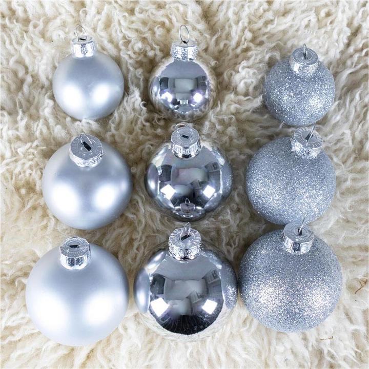 Image du produit Fs-Star Boules de Noël 34 pièces argent (34 -pièce)