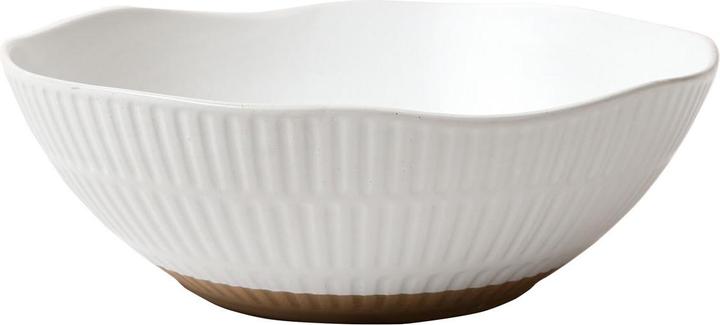 Actual product image Esmée Large ceramic bowl / dish with wavy rim, Ø 30 x H 10 cm