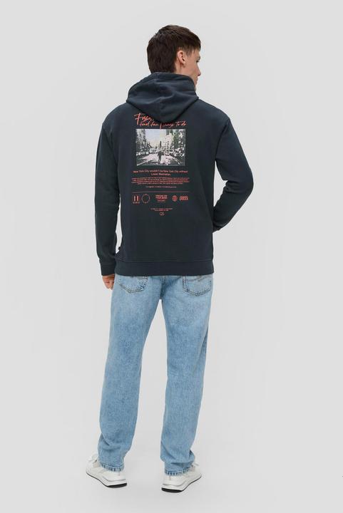 Produktbild s.Oliver Sweatshirt Hoodie mit Rückenprint (L)