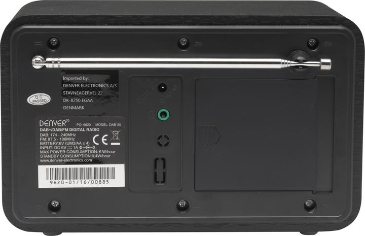 Produktbild Denver Dab-35 (DAB+, FM)