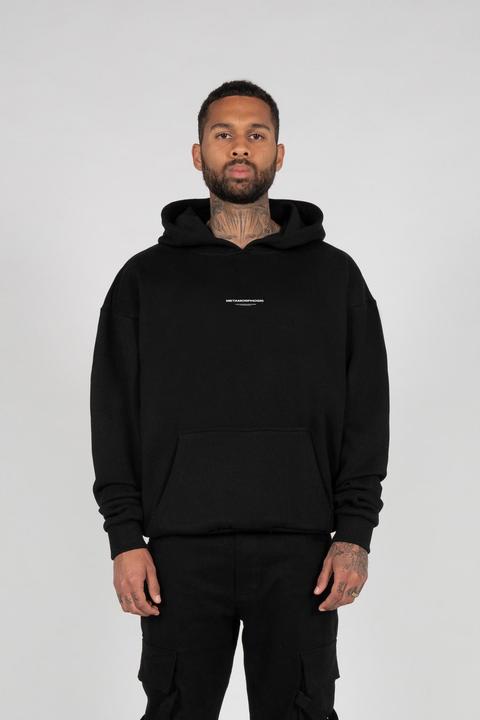 Produktbild Mjgonzales METAMORPHOSE V.4 Heavy Oversized Hoody black M (M)