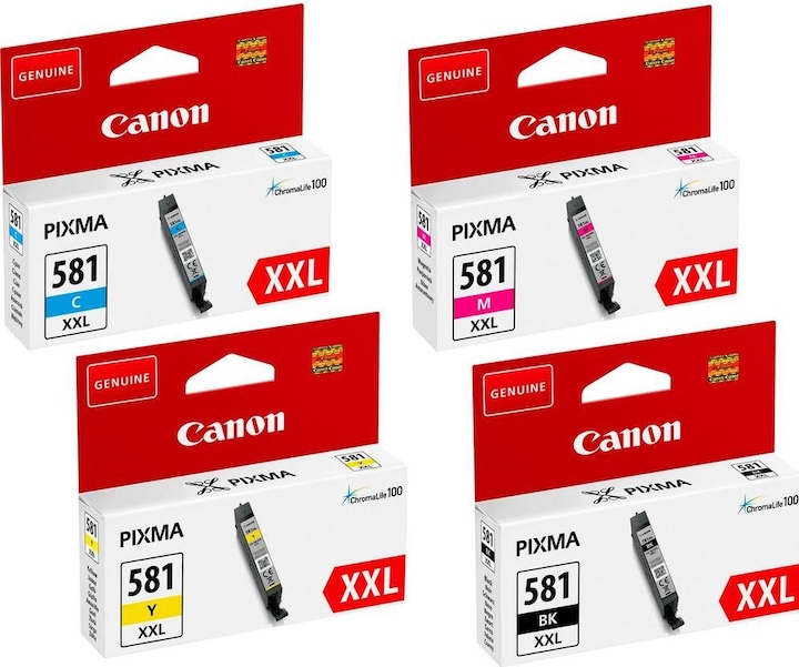Produktbild Canon CLI-581 XXL Multipack (M, BK, C, Y)