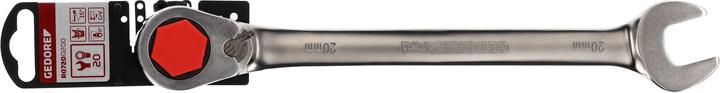 Produktbild Gedore Red red R07200200 Ringratschenmaulschlüssel Rechts/Links SW20 mm 285 mm (20 mm)
