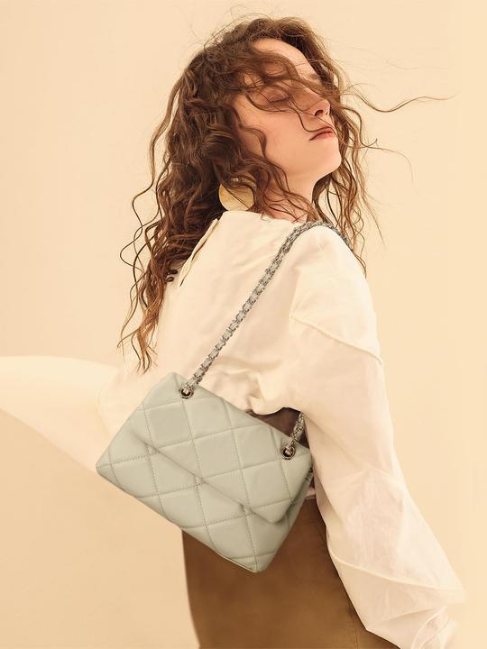 Produktbild Only-Bags.Store Umhängetasche Elegante Handytasche Gesteppte Handtasche