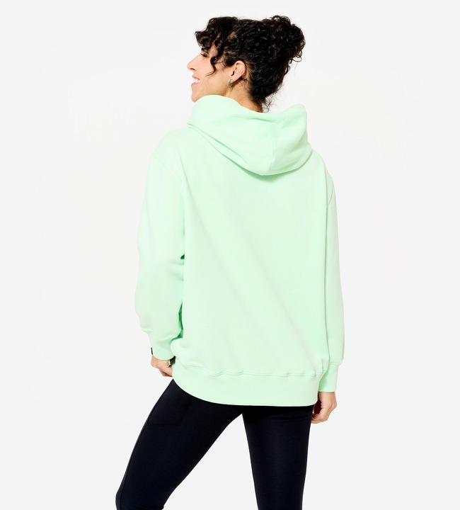 Image du produit Domyos Sweat à Capuche Fitness Oversize Femme 520 - Vert Clair (S)