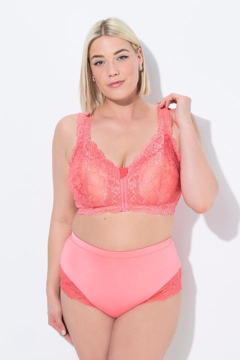 Produktbild Ulla Popken Bralette, Spitze, Reissverschluss, ohne Bügel (100 D)
