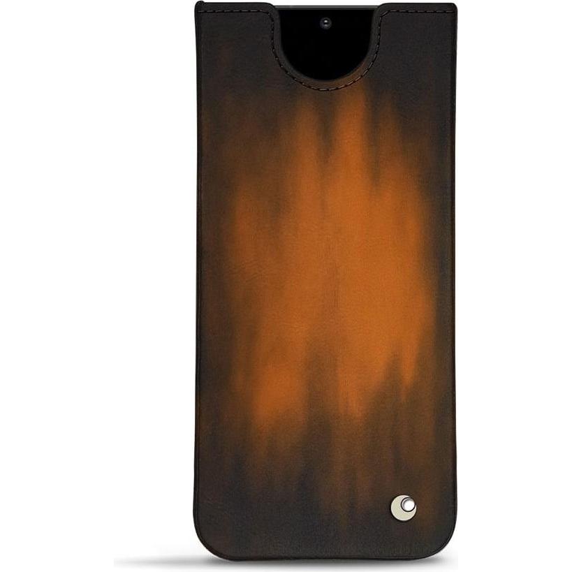 Noreve Lederschutzhülle (Samsung Galaxy S20), Smartphone Hülle, Braun