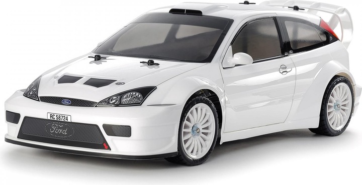 Actual product image Tamiya 1/10 RC 2003 Ford Focus RS Custom Body Parts Set