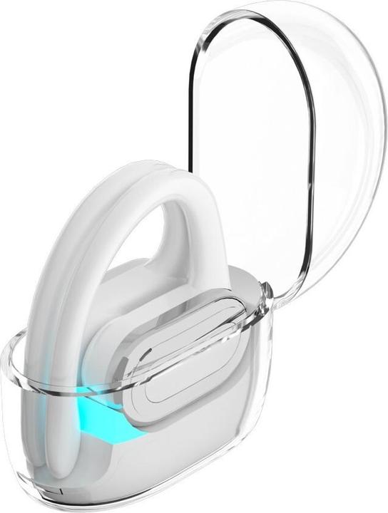 Maxcom Bluetooth-Kopfhörer MWH 01 Freesound weiss (keine Geräuschunterdrückung, 5 h, Kabellos)