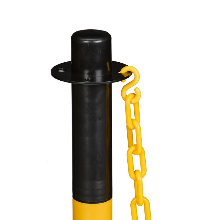 Actual product image Relaxdays 4x barrier posts