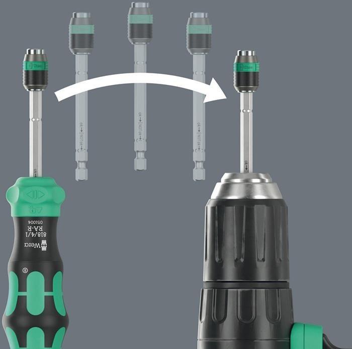 Produktbild Wera Kraftform Kompakt 20 RA-R mit Tasche (Pozidriv-Kreuzschlitz (PZ), Pin-torx, Schlitz)
