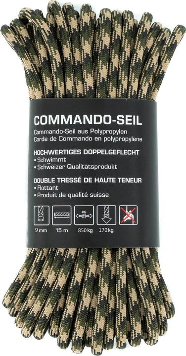 Actual product image D-Trek Commando rope 15 metres 9mm (15 m)