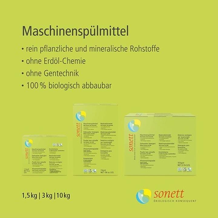 Actual product image Sonett Powder dishwasher detergent (Powder)