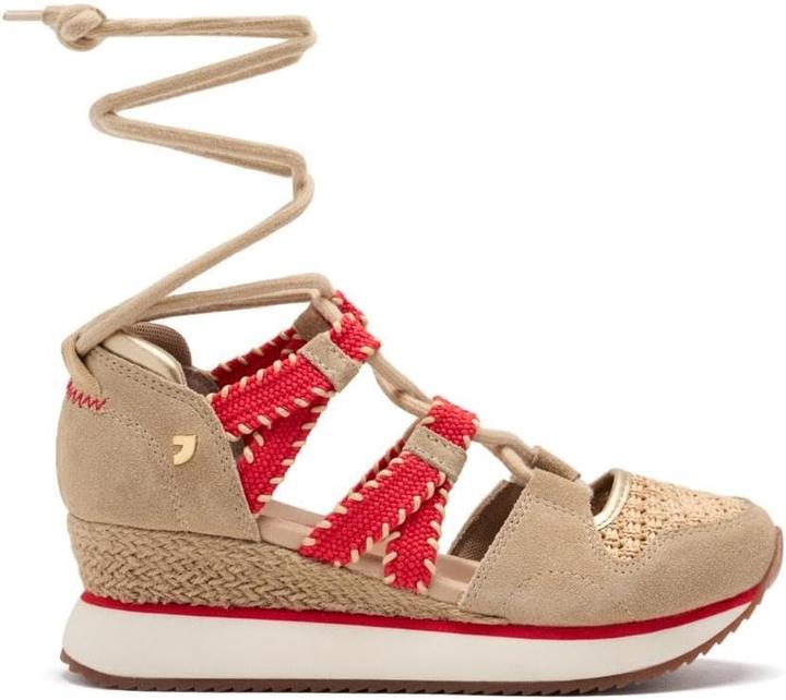 Produktbild Gioseppo Offene Lederschuhe mit Blockabsatz (38)