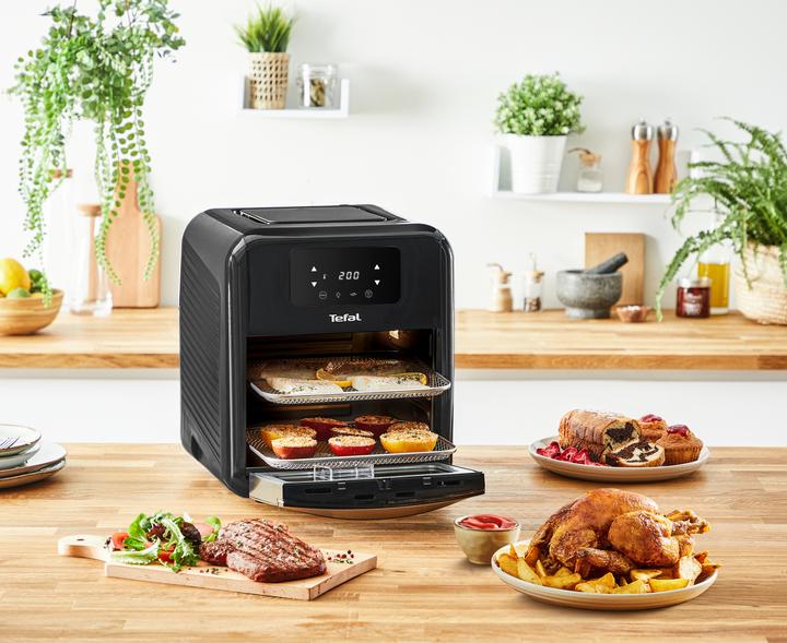 Image du produit Tefal Easy Fry Oven & Grill friteuse à air chaud (FW5018), Noir