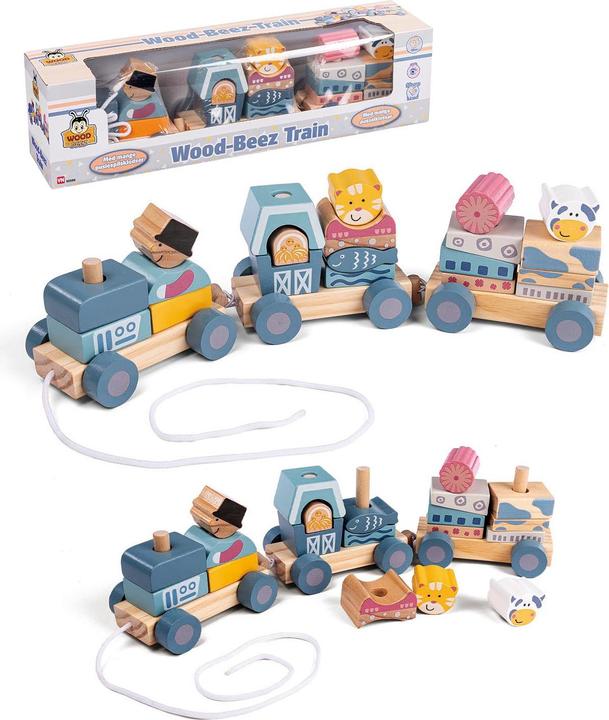 Produktbild Wood Beez Wooden Train (55559)