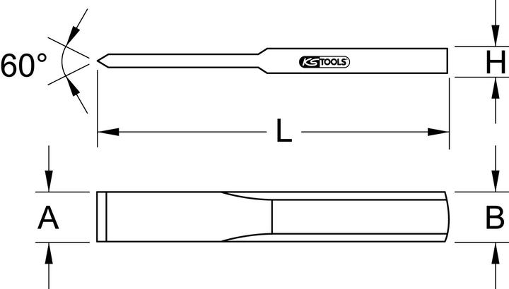 Actual product image KS Tools Joint chisel