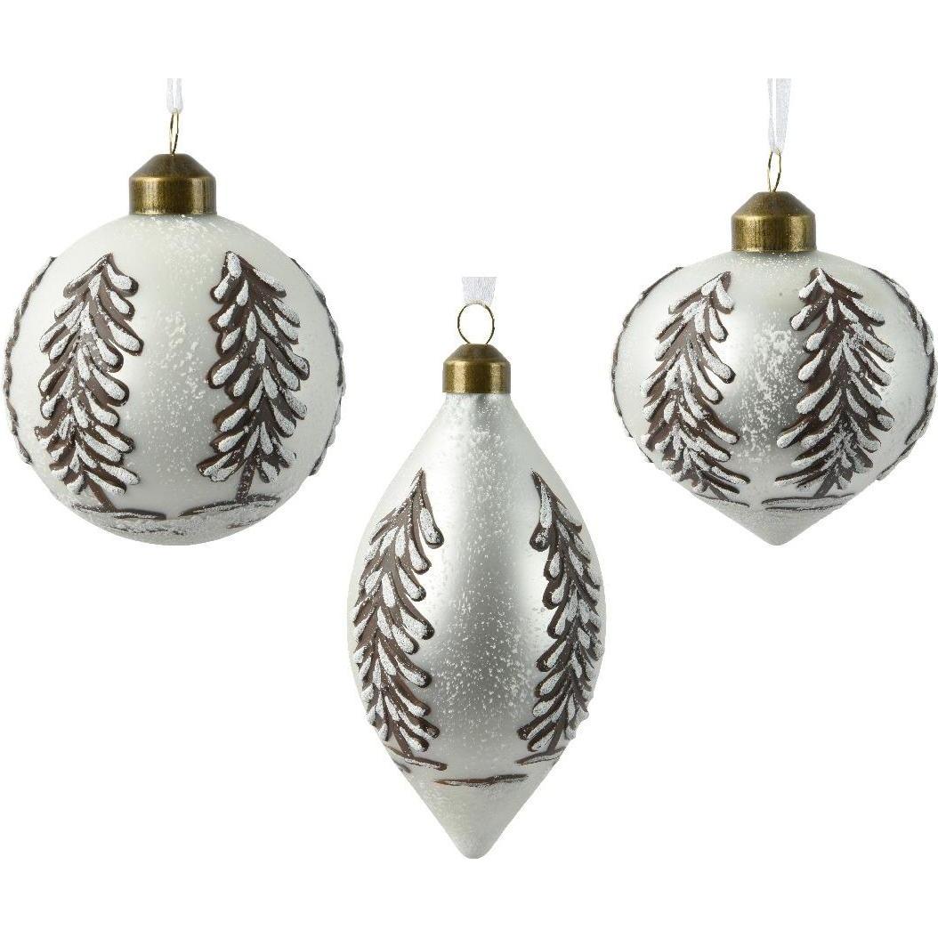 Nenurodyta, Decorazioni per albero di Natale, Christmas Tree toy, 8 cm, glass