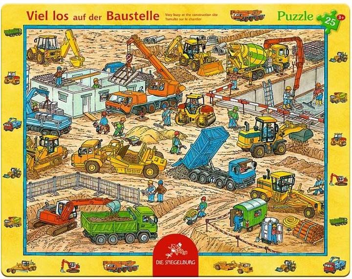 Produktbild Die Spiegelburg Viel los Baustelle 25 Teile (25 Teile)