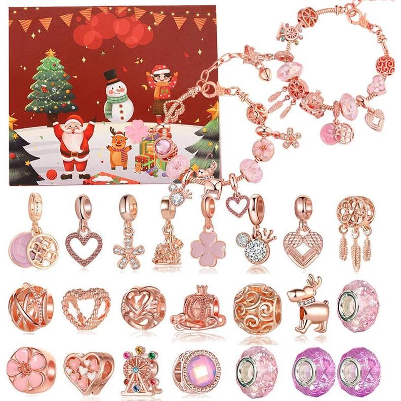 Activity Board Christmas Kids Bracelet Earring Advent Calendar Galaxus