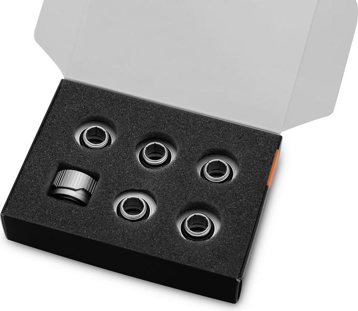 Actual product image EKWB EK Quantum Torque HTC 16 - 6-Pack, Satin Titanium