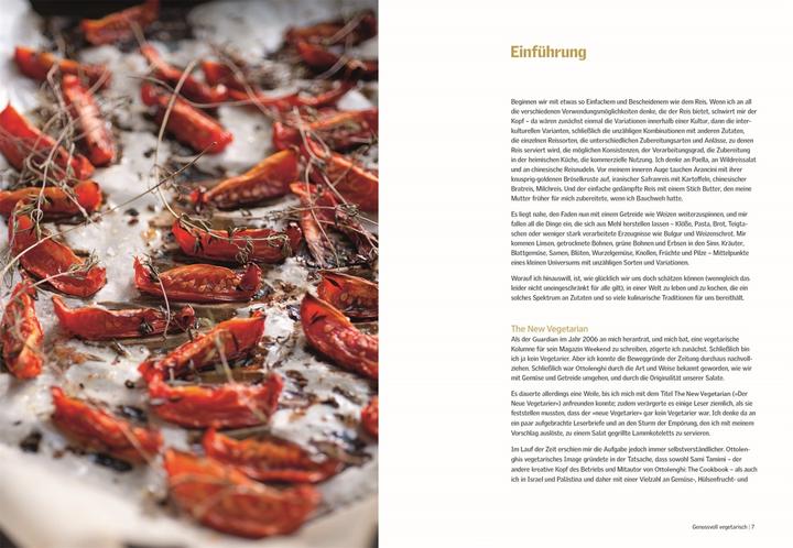 Actual product image Genussvoll vegetarisch (German, Yotam Ottolenghi, 2011)