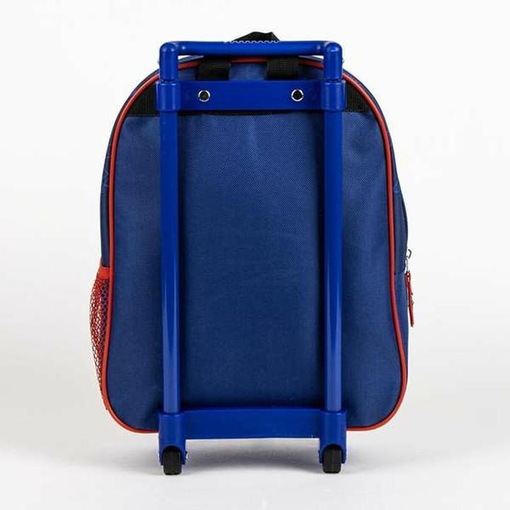 Actual product image Spiderman Spider-Man Schulrucksack 3D Mit Rädern Blau 25,0 X 31,0 X 10,0 Cm
