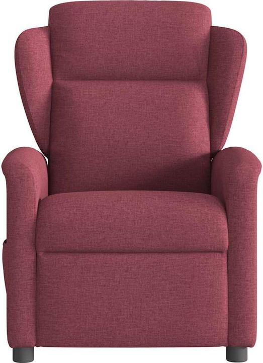 Produktbild VidaXL Massagesessel Elektrisch Weinrot Stoff