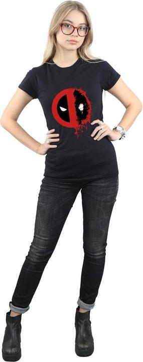 Produktbild Deadpool Split Splat Logo TShirt (S)