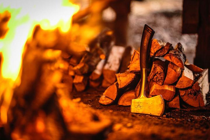 Actual product image Ochsenkopf All-steel hatchet