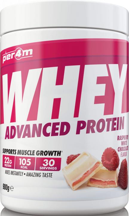 Produktbild Per4m Whey Advanced Protein (Raspberry White Chocolate, 1 Stk., 900 g)