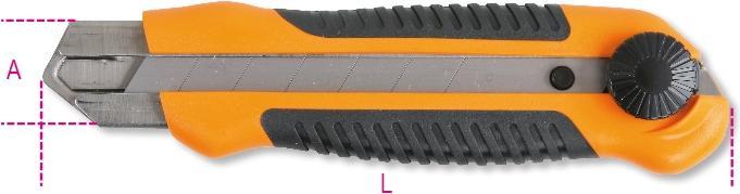 Produktbild BETA 017730000 1773A Rasierklinge, 25 mm, rutschfester Zwei-Komponenten-Griff