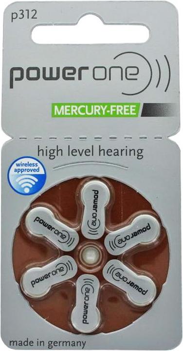 Actual product image Rayovac 60 pieces Hearing aid battery Varta HA312, PR41, 4607, 5000252003205 (60 pcs., 180 mAh)