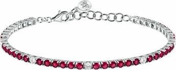 Morellato - Tennis silver bracelet with zircons Tesori SAIW230
