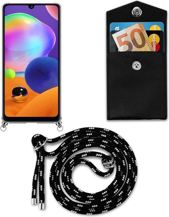 Produktbild Cadorabo TPU Handy Kette SILBER Cover