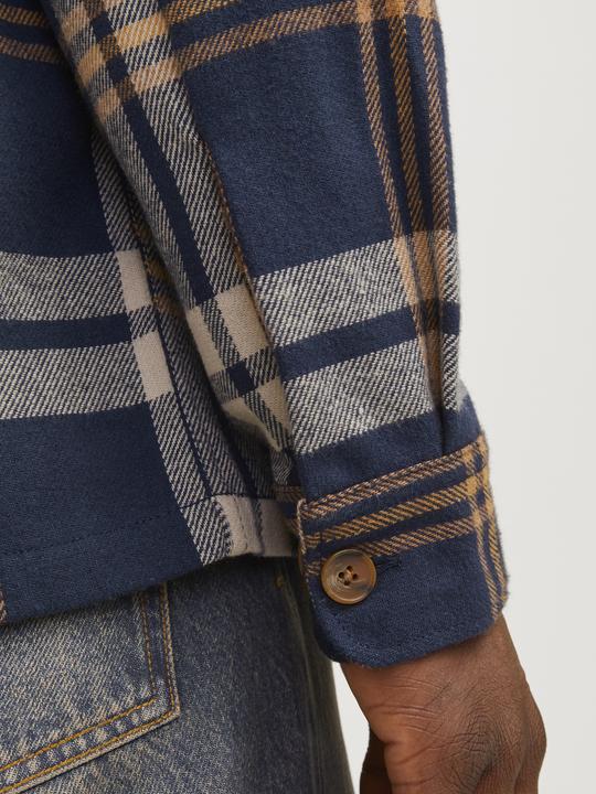 Image du produit Jack & Jones Jprraymond Melange Check Ls Overshirt Sn (M)