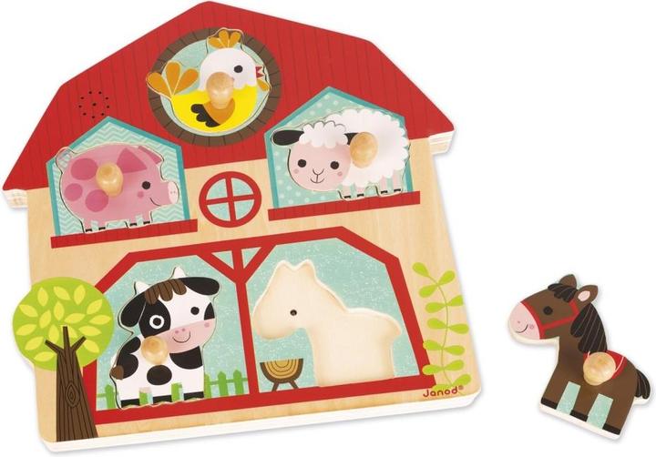 Actual product image Janod My farm friends
