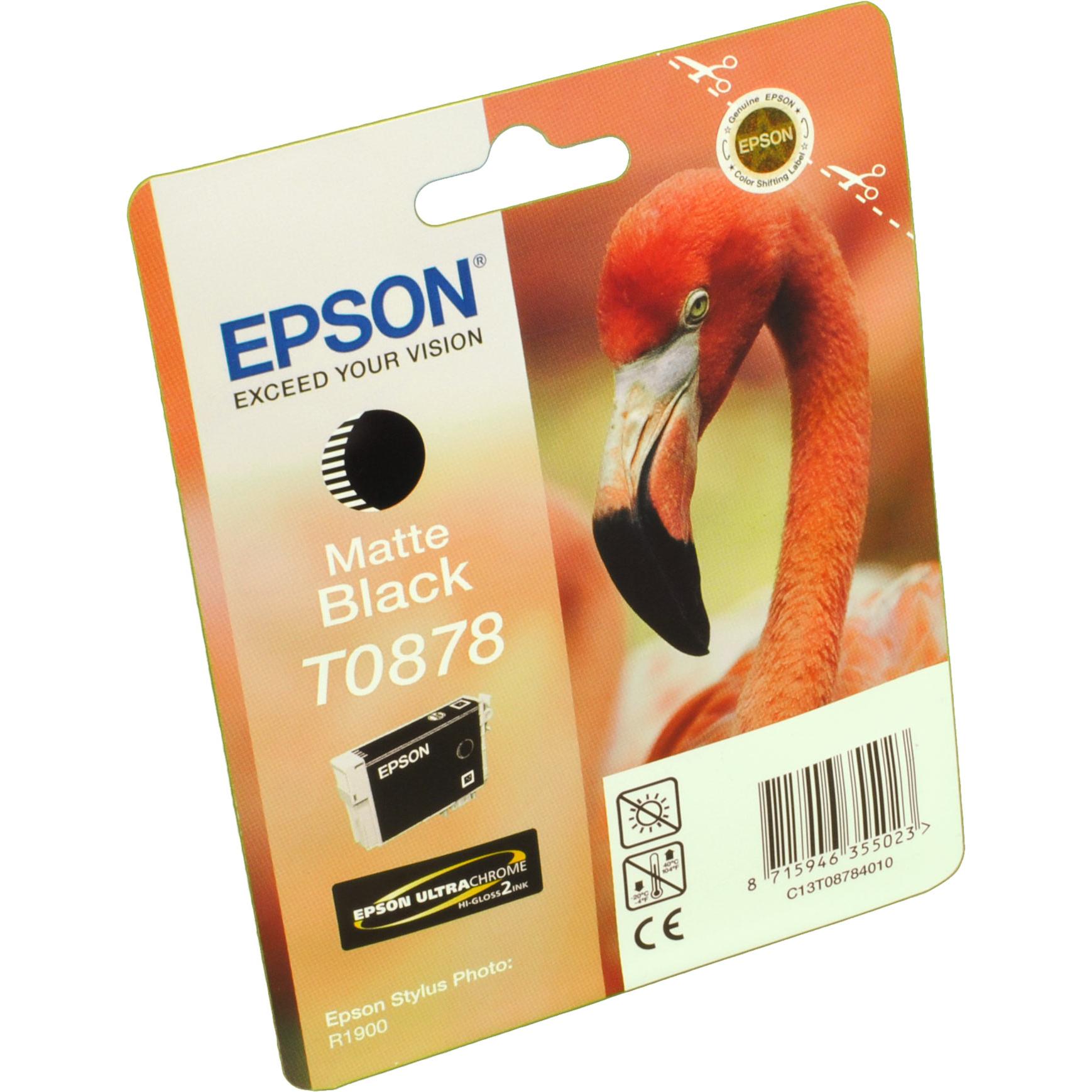 Epson, Druckerpatrone, T0878 Ultra Gloss Hi-Gloss2 (MBK)