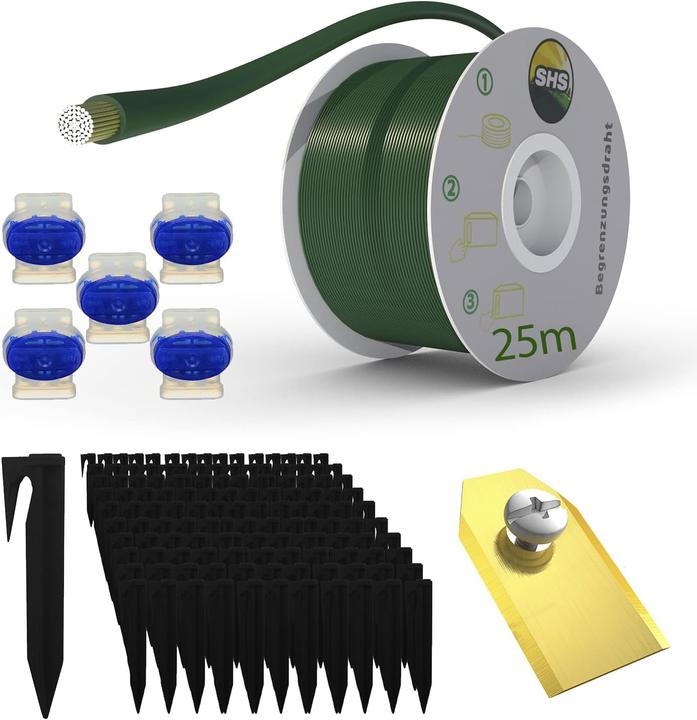 Actual product image Rasenfreund Begrenzungskabel-Set für Mähroboter (Mowing robot, Robot mower installation)