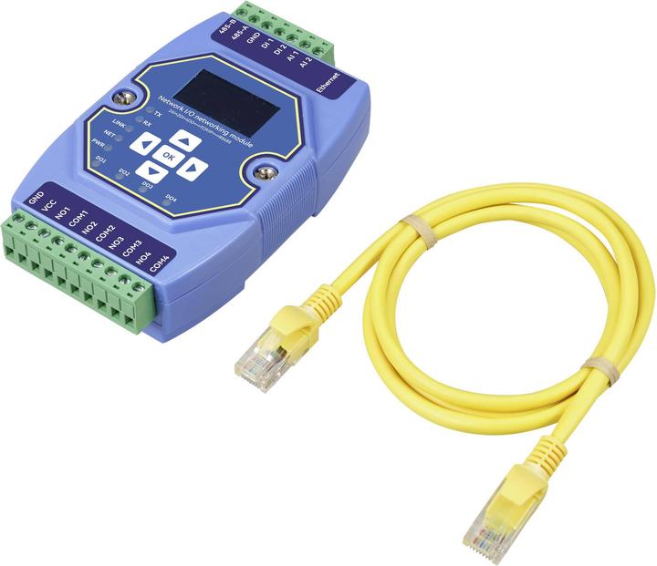 Produktbild Tru Components TC-ME31-AAAX2240 Schnittstellen-Modul Modbus-RTU, Modbus-TCP, Modbus Gateway, DI/O (4 Ports)